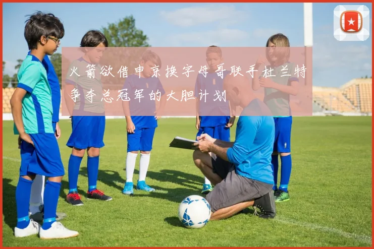 火箭欲借申京换字母哥联手杜兰特争夺总冠军的大胆计划